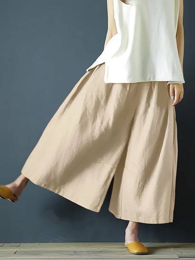 Pantaloni wide leg