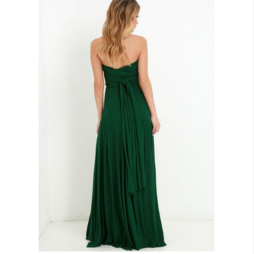 Abito lungo sexy boho