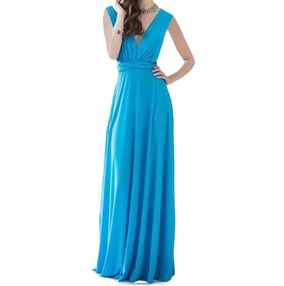 Abito lungo sexy boho