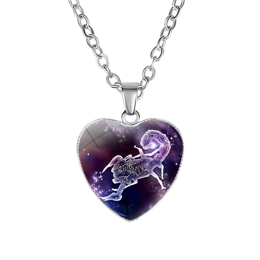 Collana con ciondolo a forma di cuore