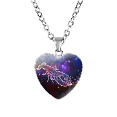 Collana con ciondolo a forma di cuore