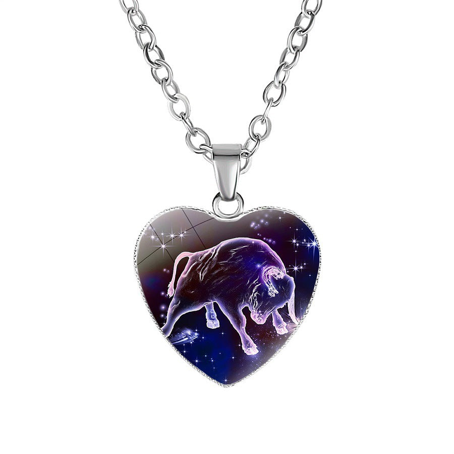Collana con ciondolo a forma di cuore