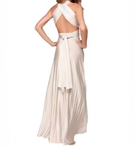 Abito lungo sexy boho