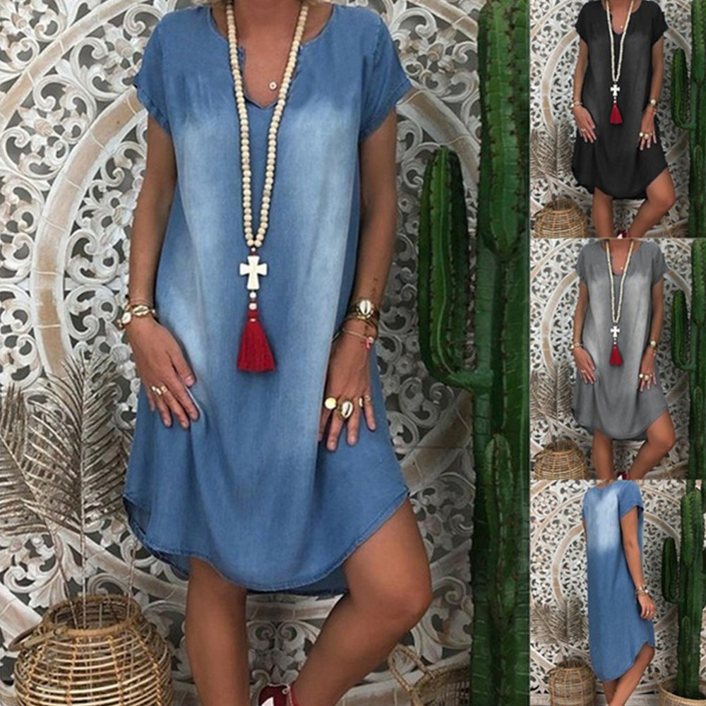 Abito in denim casual