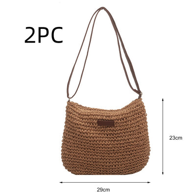 Tote bag in paglia