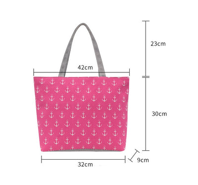 Borsa a mano spaziosa