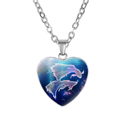 Collana con ciondolo a forma di cuore