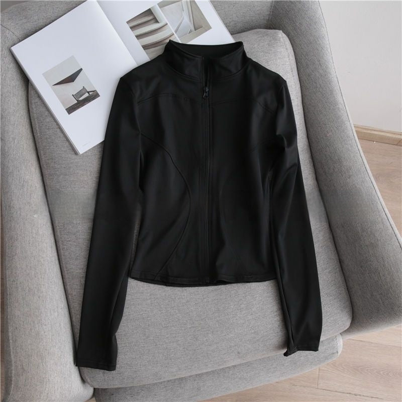 Felpa leggera con zip