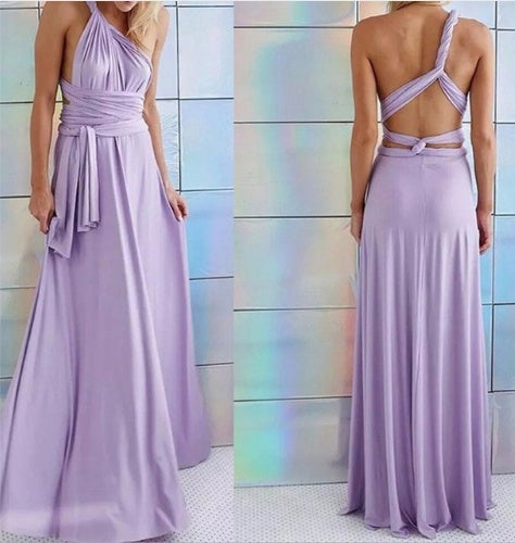 Abito lungo sexy boho