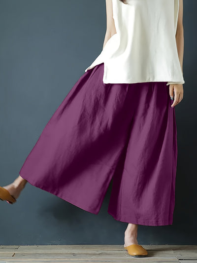 Pantaloni wide leg