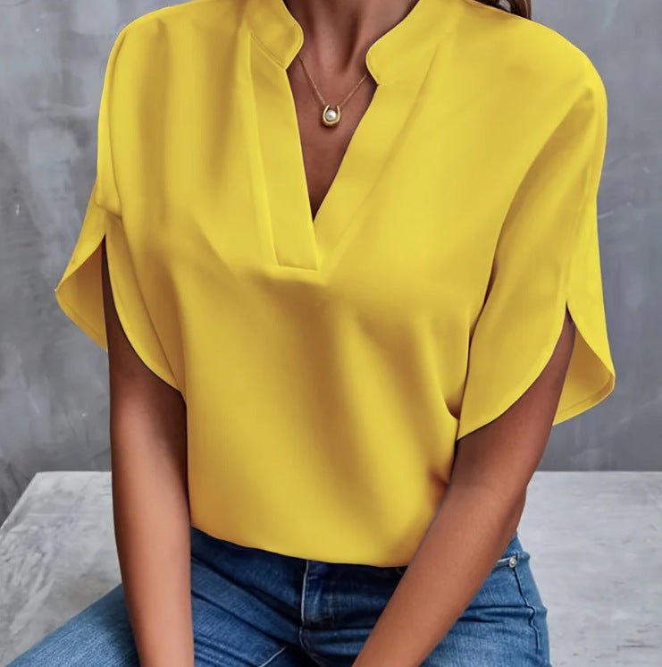 Camicia estiva in chiffon versatile