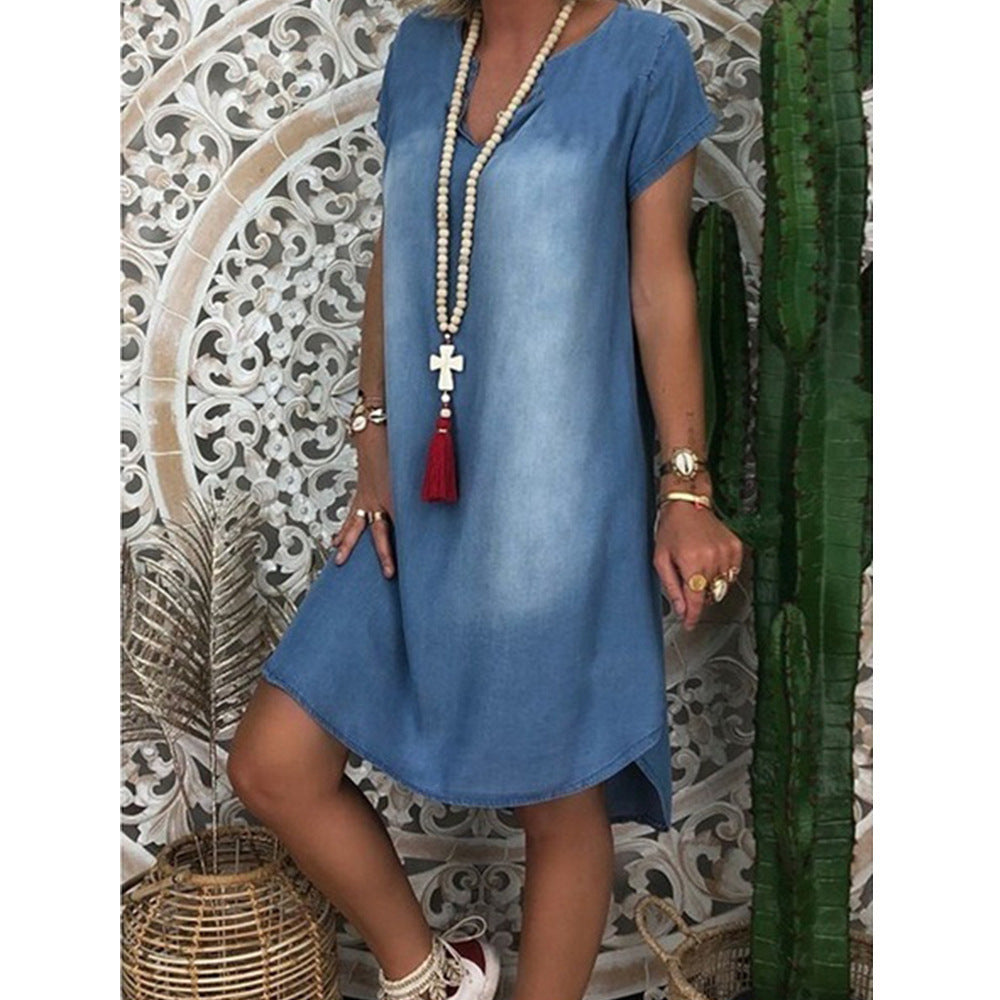 Abito in denim casual