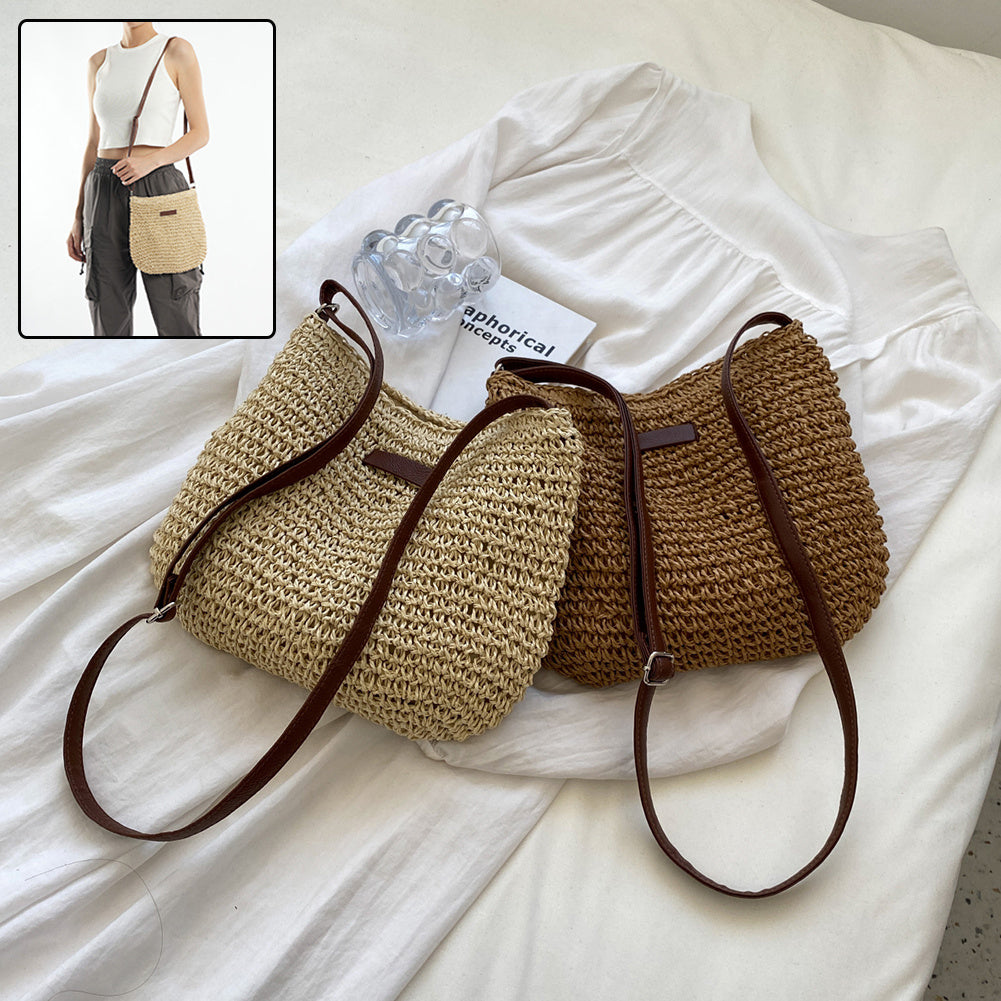 Tote bag in paglia