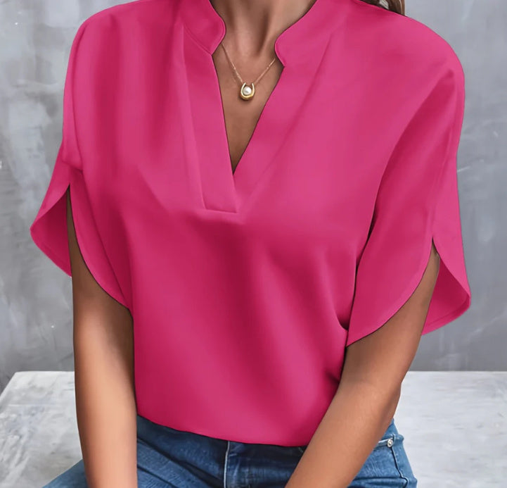 Camicia estiva in chiffon versatile