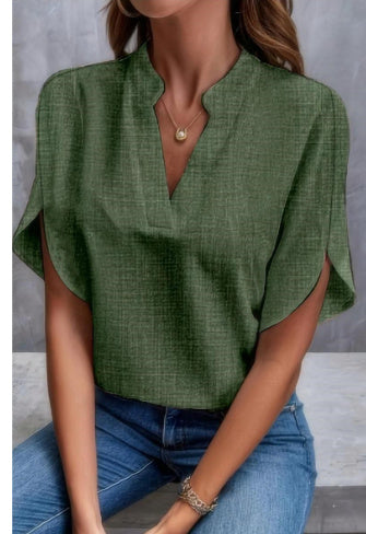 Camicia estiva in chiffon versatile