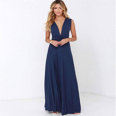 Abito lungo sexy boho