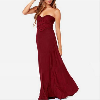 Abito lungo sexy boho
