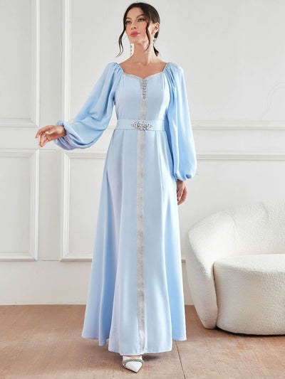 Abito elegante con strass