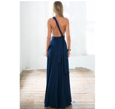 Abito lungo sexy boho