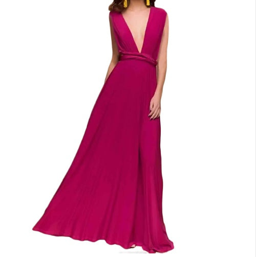 Abito lungo sexy boho