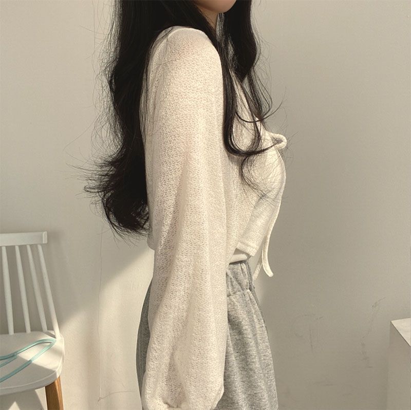 Cardigan corto