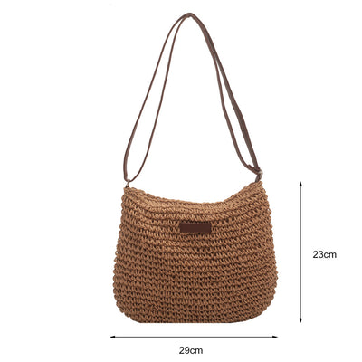 Tote bag in paglia