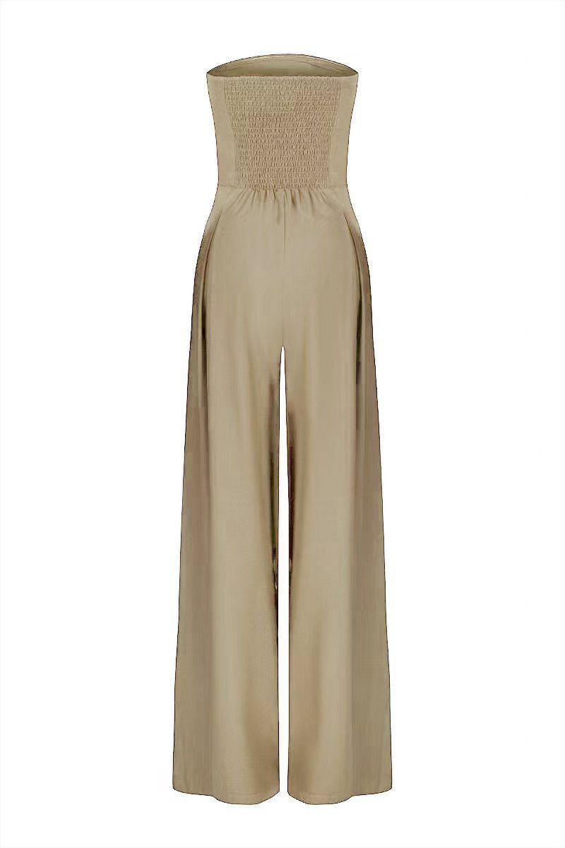 Tuta larga wide leg