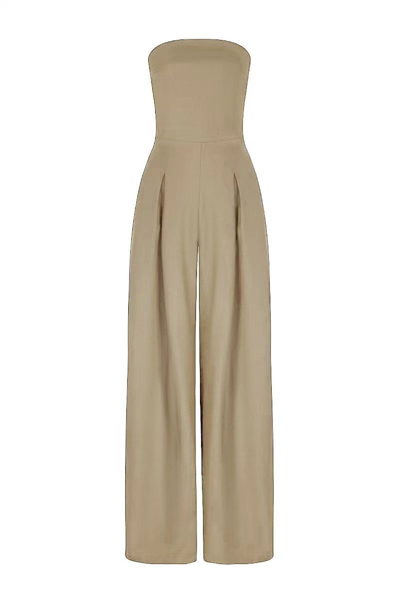 Tuta larga wide leg