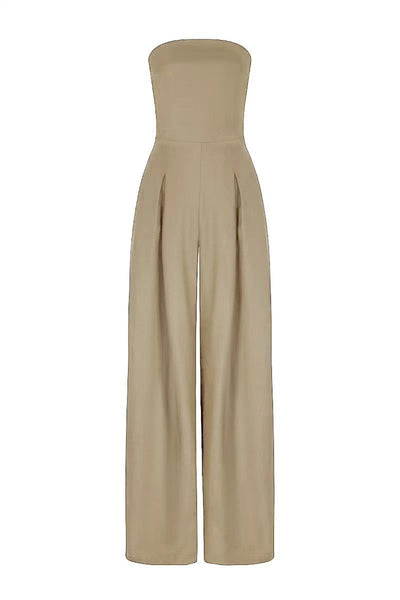 Tuta larga wide leg