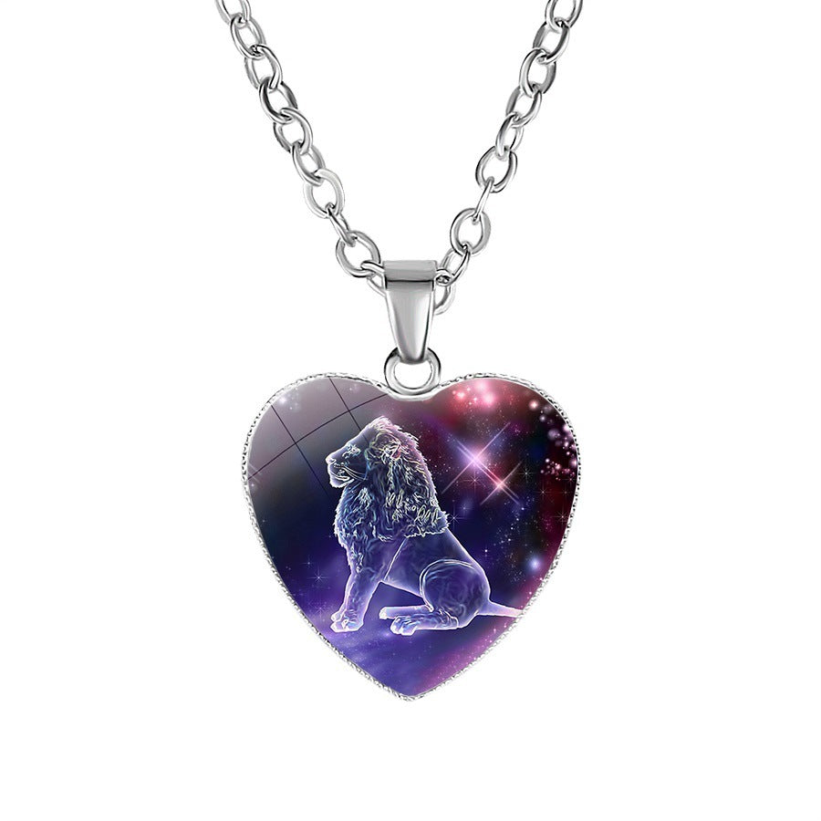 Collana con ciondolo a forma di cuore