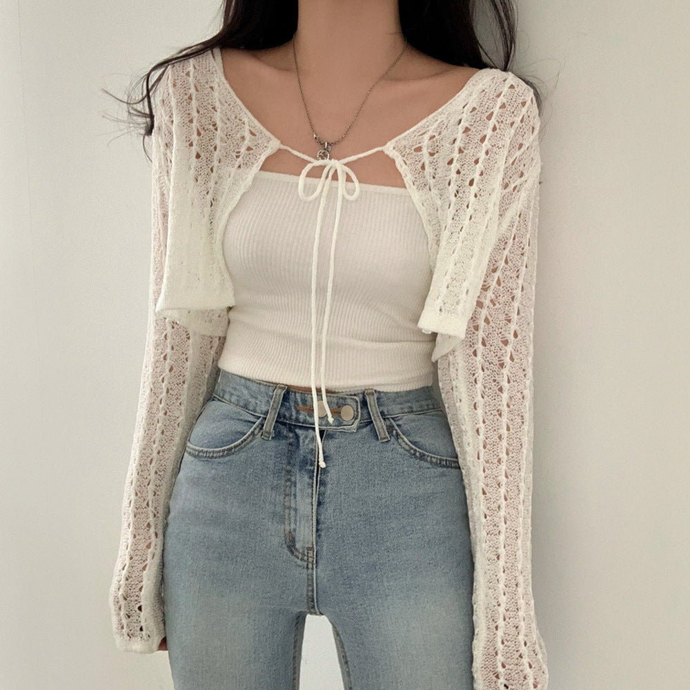 Cardigan corto
