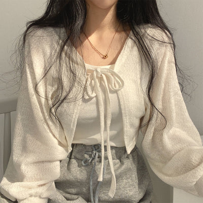 Cardigan corto
