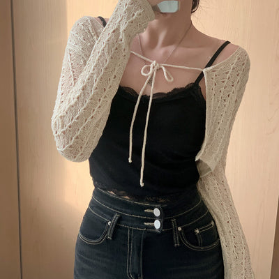 Cardigan corto