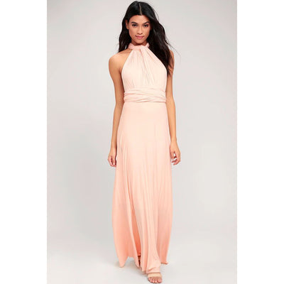 Abito lungo sexy boho