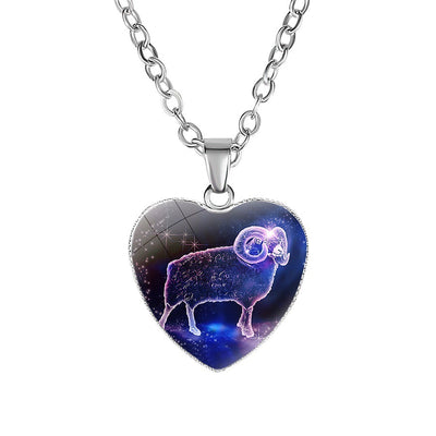 Collana con ciondolo a forma di cuore