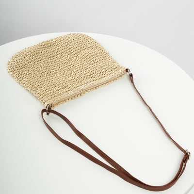 Tote bag in paglia