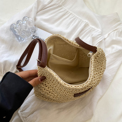 Tote bag in paglia