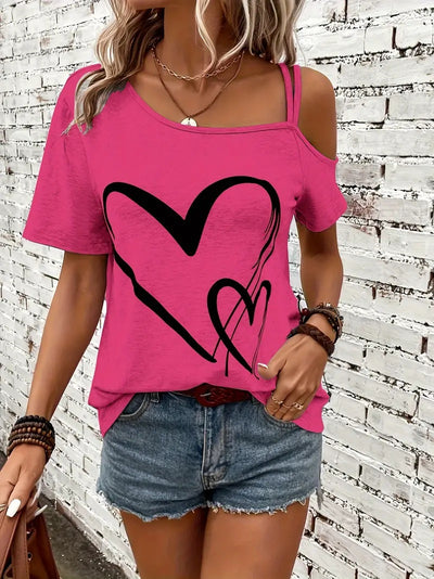 T-shirt con stampa