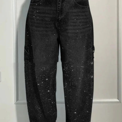 Jeans dritti larghi
