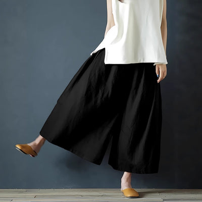 Pantaloni wide leg