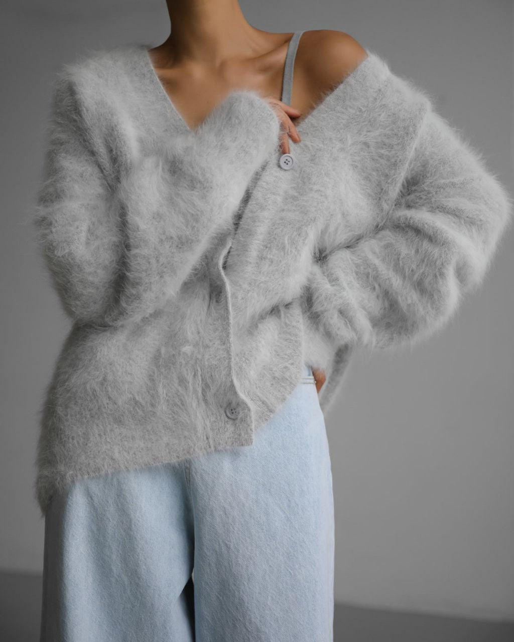 Cardigan teddy