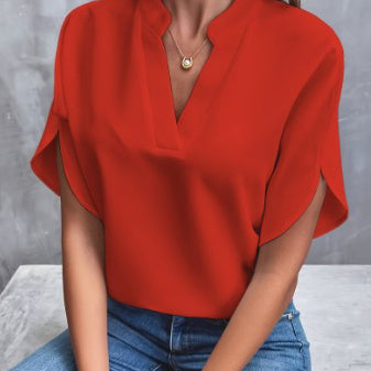 Camicia estiva in chiffon versatile