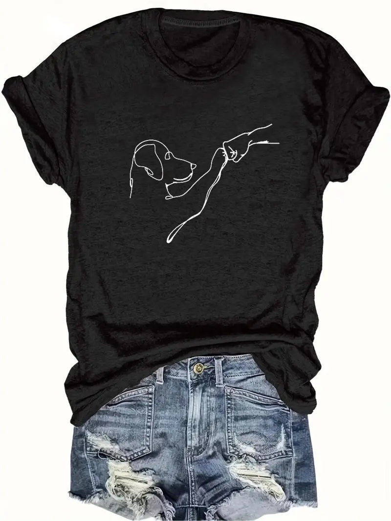 T-shirt con stampa