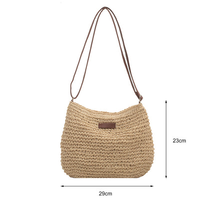 Tote bag in paglia