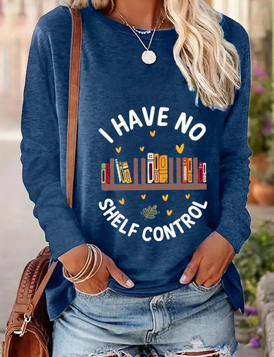 T-shirt a maniche lunghe con stampa