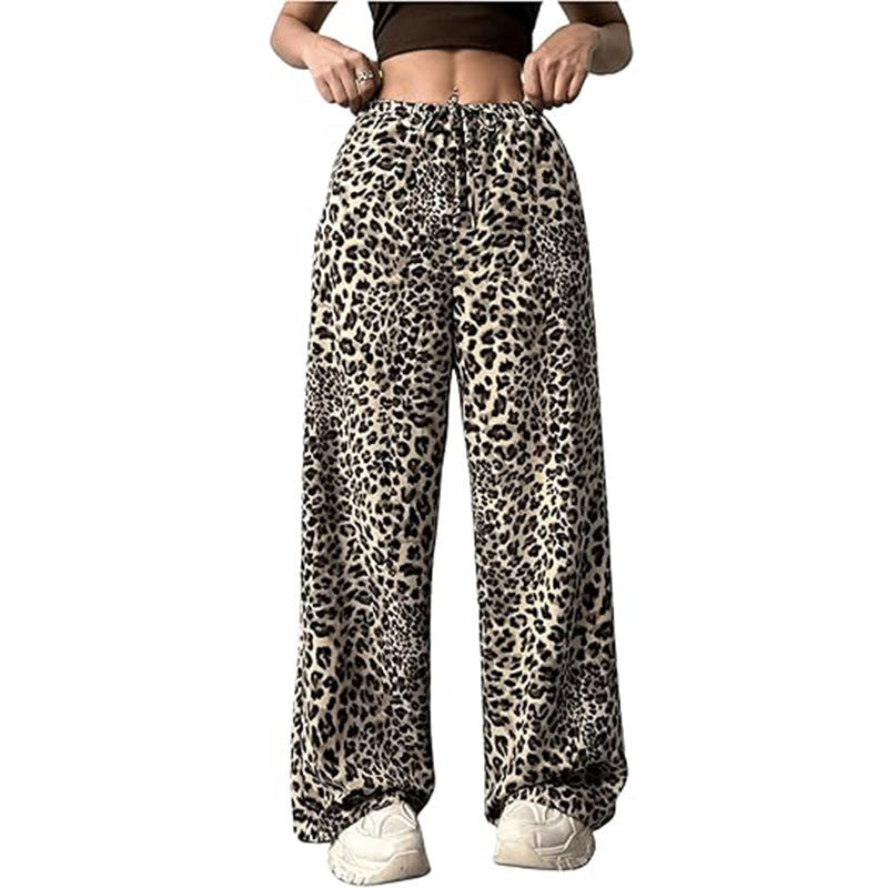 Pantaloni comodi leopardati