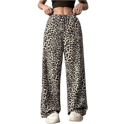 Pantaloni comodi leopardati