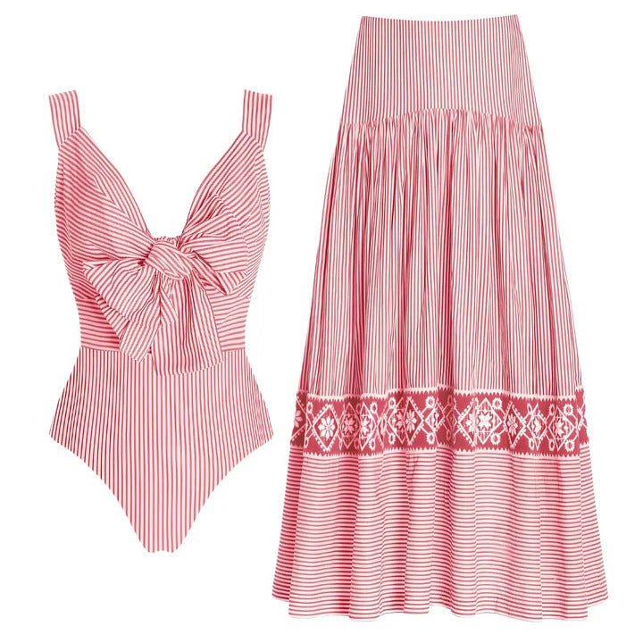 Costume intero con fiocco