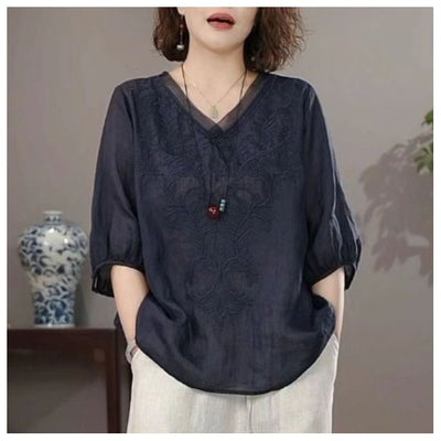 Camicia estiva stile retrò
