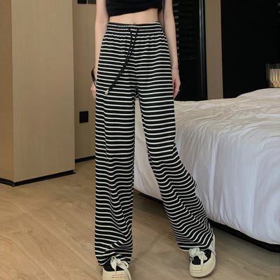Pantaloni casual a righe